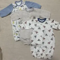 2wayオール　コンビドレス　裏起毛