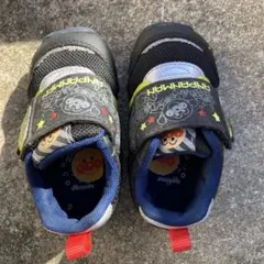 アンパンマン ベビーシューズ 黒12.5センチ