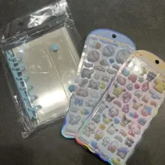 サンリオ コットンパフィーシール サンリオキャラクターズ 正規品　シール帳セット