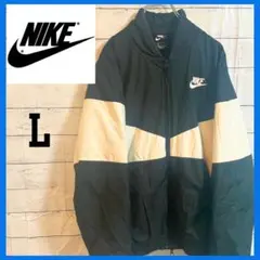【NIKE】シンフィルボマージャケット　ナイロンジャケット 中綿入り 黒　L