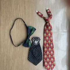 キッズ用ネクタイ3点セット