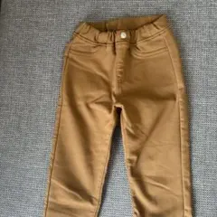 GU キッズ　裏起毛スキニーパンツ　140cm