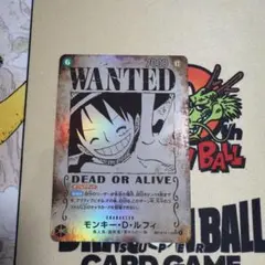 ONE PIECE ワンピース カードゲーム モンキー・D・ルフィ 手配書　sp