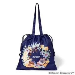 kippis マルチポーチ＆ムーミン 豪華刺繍巾着トート２点セット【新品】