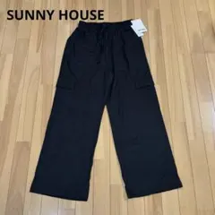 SUNNY HOUSE カーゴパンツ ブラック レディーサニーハウス　M 未使用