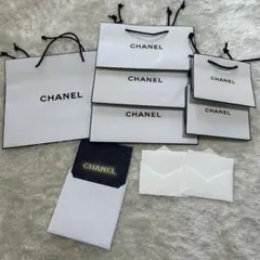 シャネル　CHANEL ショップバッグ　紙袋　6枚　メッセージカード　3枚