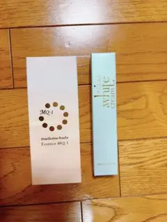 マダマハダ　真珠肌エッセンスMQ-1・薬用リンクルホワイトクリーム　セットのサムネイル