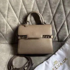 DELVAUX タンペート　PM クリスピーカーフ　グレージュ　2WAYバッグのサムネイル