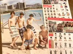 HiHi Jets / 美少年  ピンナップ 1枚 シール 2枚