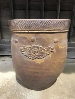 ツボ　メダカ　睡蓮　庭　壺　風情　陶器製 鉢 大甕　甕　水甕　水瓶　インテリア Amazon.co.jp: 壺 壷 ツボ 水瓶 陶器 大きめ 水鉢 メダカ 金魚鉢