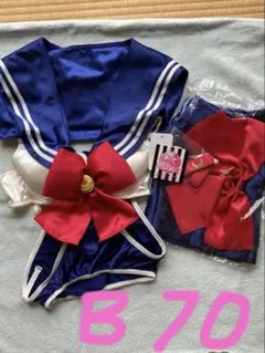 【B70】新品ピーチジョン美少女戦士セーラームーン 可愛いなりきりブラセットのサムネイル