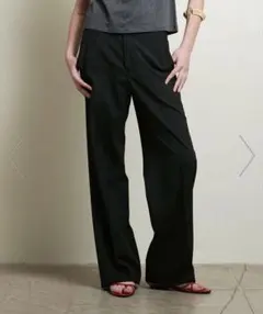 極美品✨カオス ソクショウパンツ サイドライン アシンメトリー 36