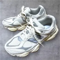 【美品】ニューバランス 90/60 ECA 25.5cm ホワイト シーソルト