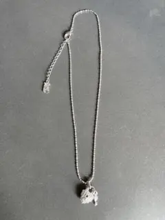 OLIVER ハート型クリスタルネックレス