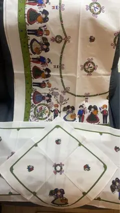 Beauville ボーヴィレ　仏初最高級テーブルクロス　エッグデザイン Beauville ボーヴィレ 仏初最高級テーブルクロス エッグデザイン