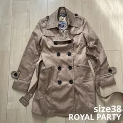 ROYAL PARTY トレンチコート サイズ38