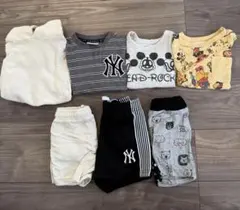 男の子 子供服80 夏服 7点まとめ売り 半袖 半ズボン ZARA他