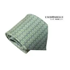 ☆ HERMES エルメス シェーヌダンクル柄 総柄 ネクタイ ☆