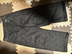 THAT'S Life　バギーデニムパンツ リジットデニム　ブラック