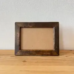 L判フォトフレーム アンティーク加工 ハンドメイド