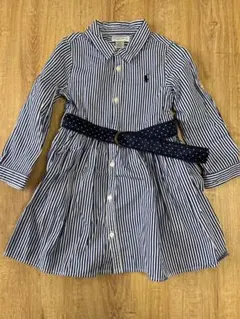 Ralph Lauren 24M ストライプワンピース