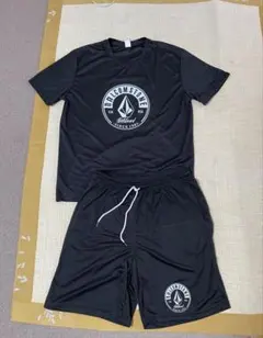 ボルコム　VOLCOM セットアップ　ブラック　XLサイズ　　　※汚れあり