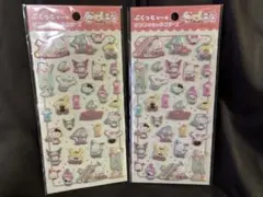 【値下げ】サンリオキャラクターズ　ぷくっとシール　2枚セット