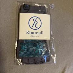 Rintosull Pilates Socks Mサイズ グレー/ターコイズ新品