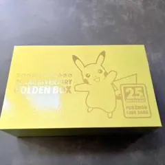ポケモンカードゲーム 25周年記念ゴールデンボックス　サプライのみ