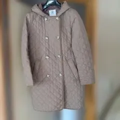 Lugnoncure キルティングコートベージュ