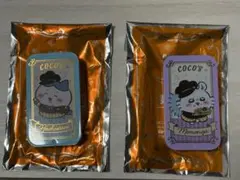 ココス×ちいかわ スライドケース ハチワレ　モモンガ　2点セット