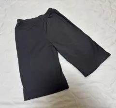 150cm 新品 タグ付き 無印良品 ハーフパンツ チャコールグレー 150