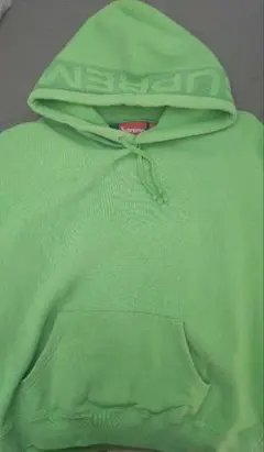 Supreme フーディー パーカー ライトグリーン