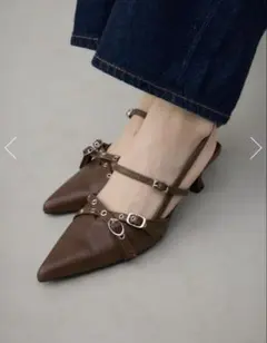 ［最終値下げ］AZUL by moussy パンプス S ブラウン
