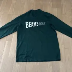 BEAMS GOLF 長袖シャツ ダークグリーン