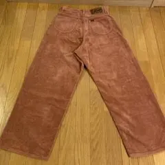 コーデュロイパンツ ワイドパンツ