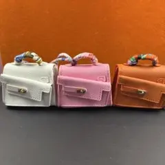 カラフルミニバッグチャーム　3点セット