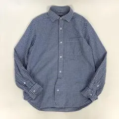 NIGEL CABOURN ナイジェルケーボン ギンガムチェック 長袖シャツのサムネイル