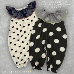 【完売品】バースデイ　ワッフル　サロペット ネネンネウ 2枚セット