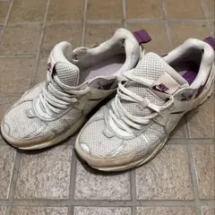 NIKE スニーカー シルバー パープル