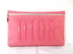 新品未使用 DIOR ディオール ポーチ・クラッチバッグ ピンク ノベルティ