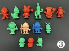 アンパンマン消しゴム人形 13体セット　レトロ