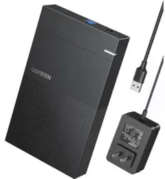 【新品】UGREEN 3.5インチ SATAハードドライブケース