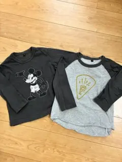 ミッキー スヌーピー ロンT マーキーズ　セット　ロンT カットソーのサムネイル