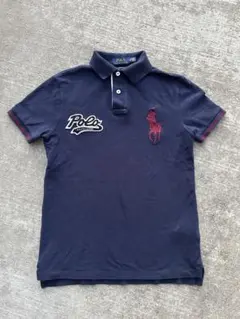 POLO RALPH LAUREN ビッグポニー ポロシャツ ネイビー