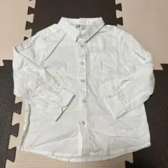 H&M キッズ 長袖シャツ ホワイト 98cm