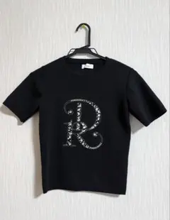 Darich ダーリッチ ビジューDRニットトップス BLK