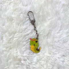 平成レトロ 初期 ポケモン キャタピー キーホルダー Pokemon 当時物