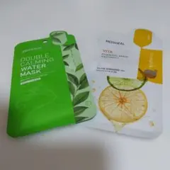 MEDIHEAL ダブルカーミングマスク & ビタエッセンシャルマスク