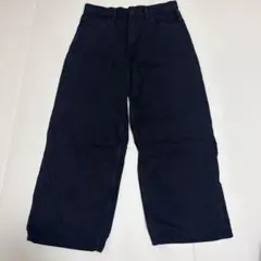 UNIQLO ダークブルーワイドパンツ